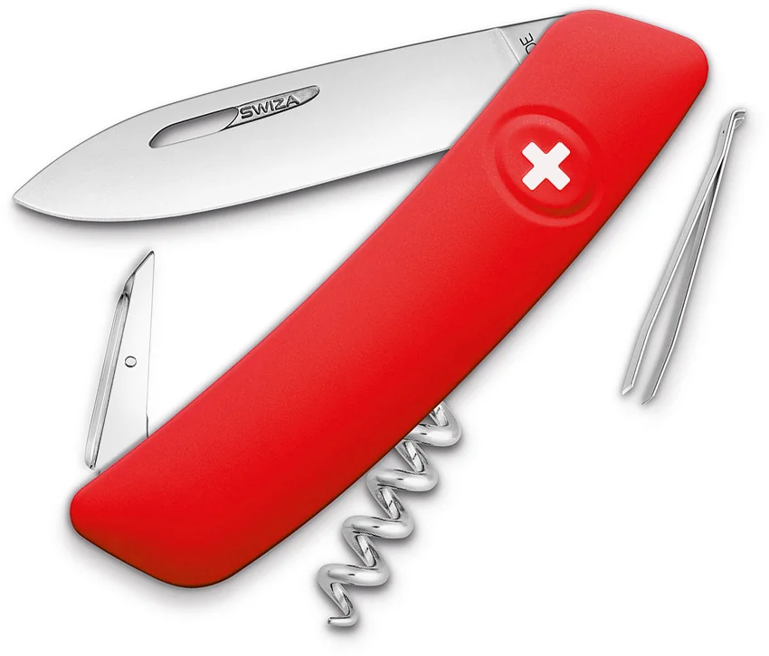 Swiza D01 Swiss Pocket Knife Red