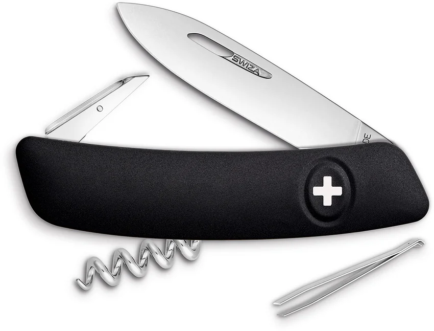 Swiza D01 Swiss Pocket Knife Black