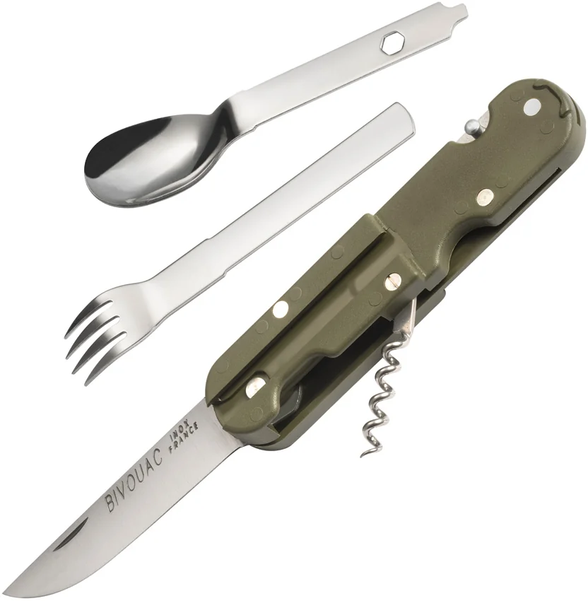 Tb Outdoor French Army Camp Knife Green
