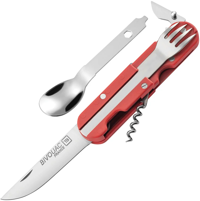 Tb Outdoor French Army Camp Knife Red