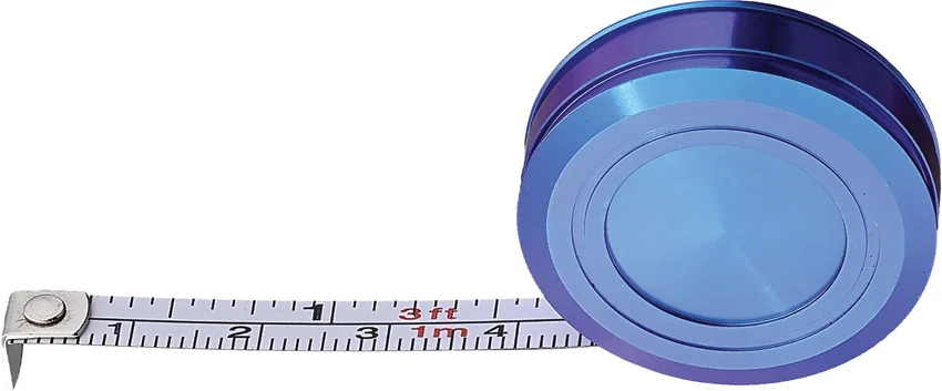 TEC Accessories Ti-Tape Titanium Tape Measure - Blue