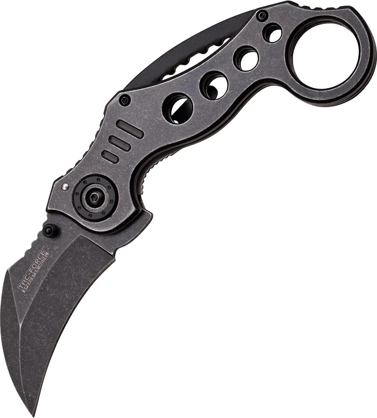 Tac Force Karambit Black Stonewash A/O