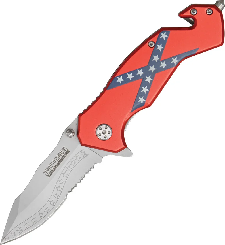 Tac Force Southern Flag Rescue Linerlock