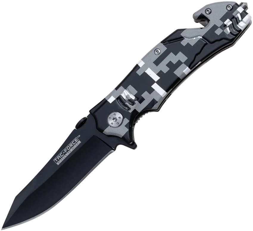 Tac Force Rescue Linerlock A/O Camo