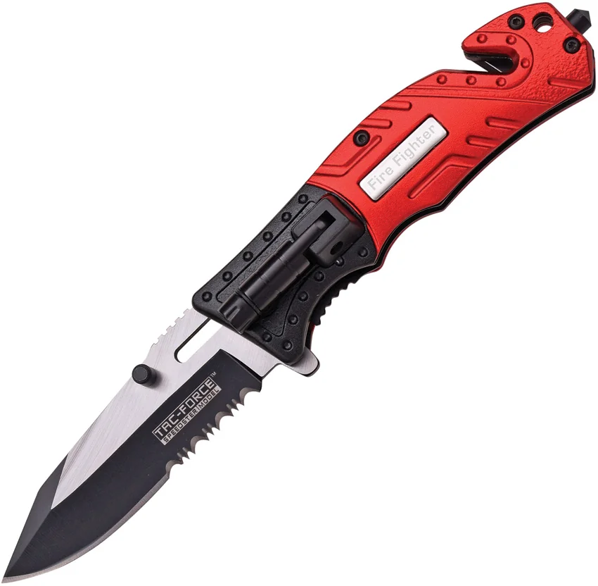 Tac Force Fire Rescue Linerlock A/O