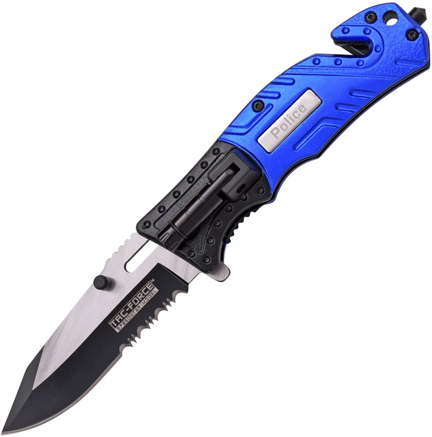 Tac Force Police Rescue Linerlock A/O
