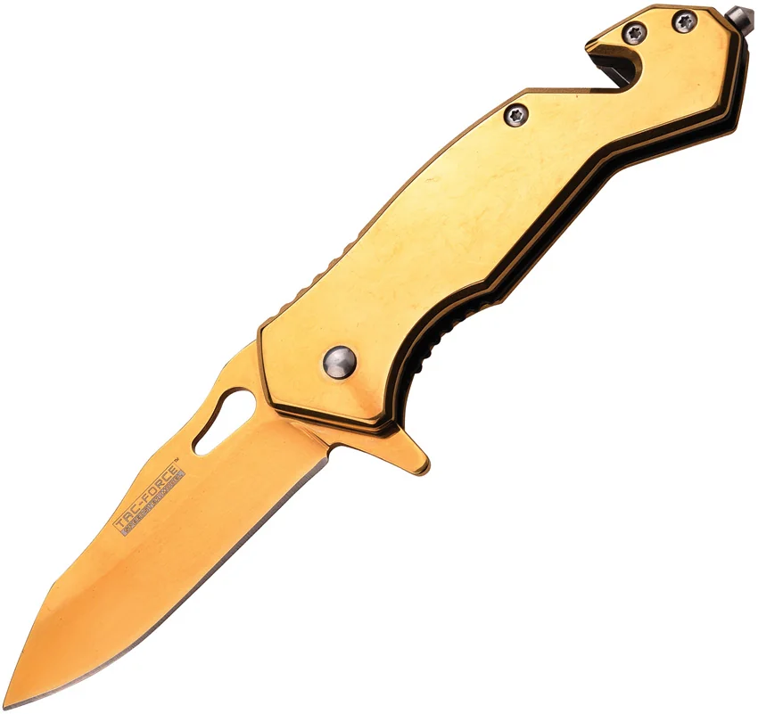 Tac Force Linerlock A/O Gold