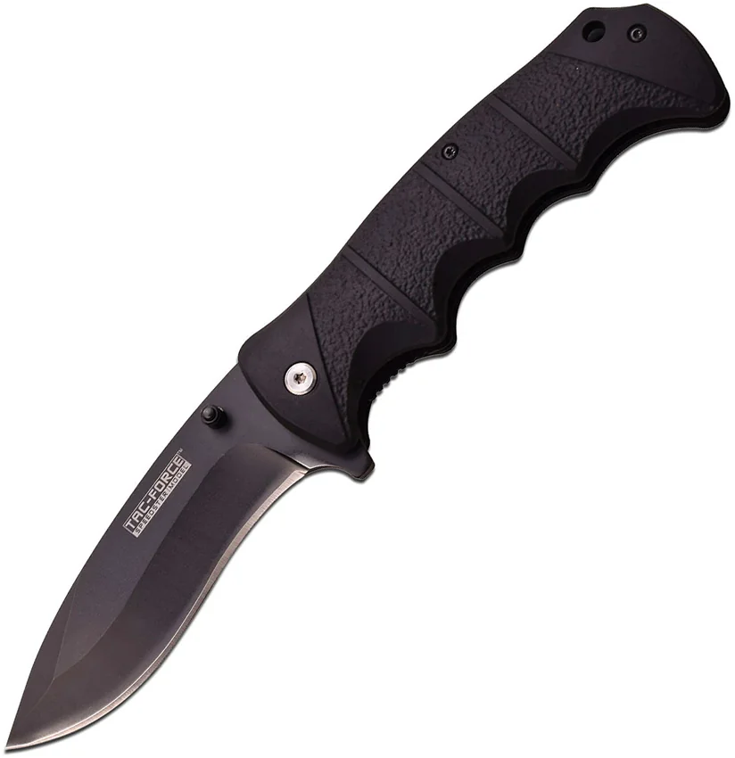 Tac Force Linerlock Black A/O