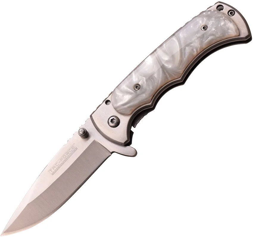 Tac Force Linerlock A/O White Resin