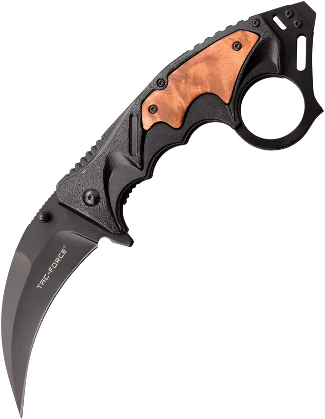 Tac Force Linerlock A/O Wood