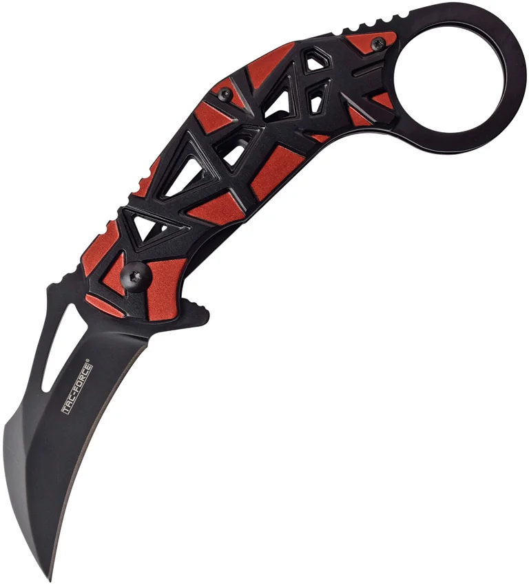 Tac Force Karambit Linerlock A/O Red