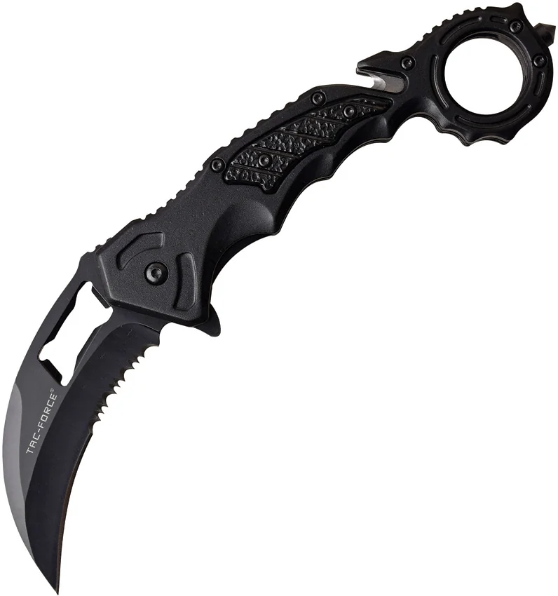 Tac Force Karambit Linerlock A/O Black