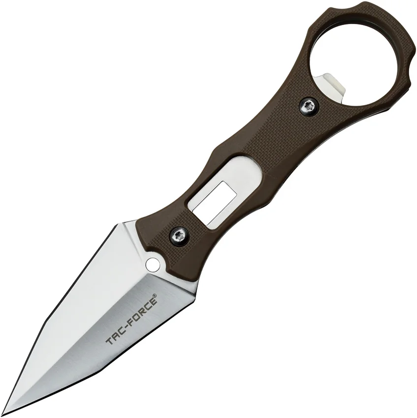 Tac Force Fixed Blade Brown