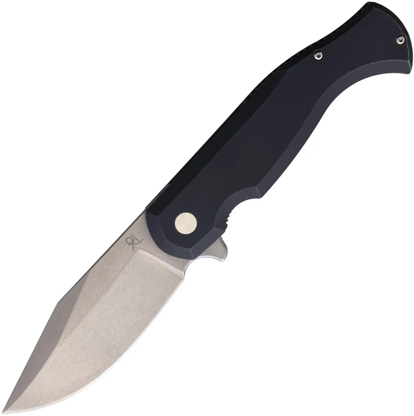 Tools for Gents Eastwood Frame Lock Black Aluminum (3.75" Stonewash)
