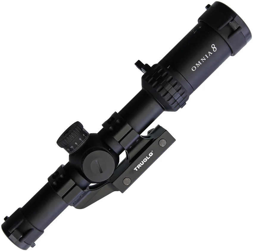 TRUGLO OMNIA 1-8x24mm IR Tactical Riflescope – Matte Black