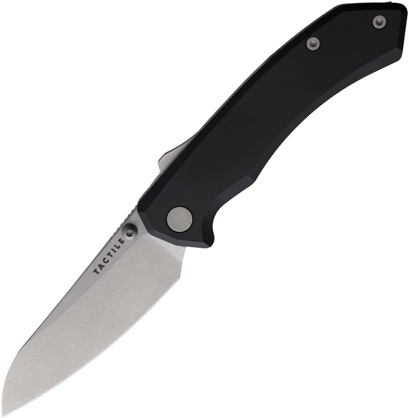 Tactile Knife Co. Chupacabra MagnaCut Superlock Knife Black Aluminum (3.3" SW)
