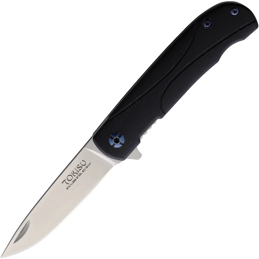 Tokisu Linerlock Black G10