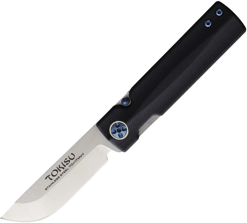 Tokisu Linerlock Black G10
