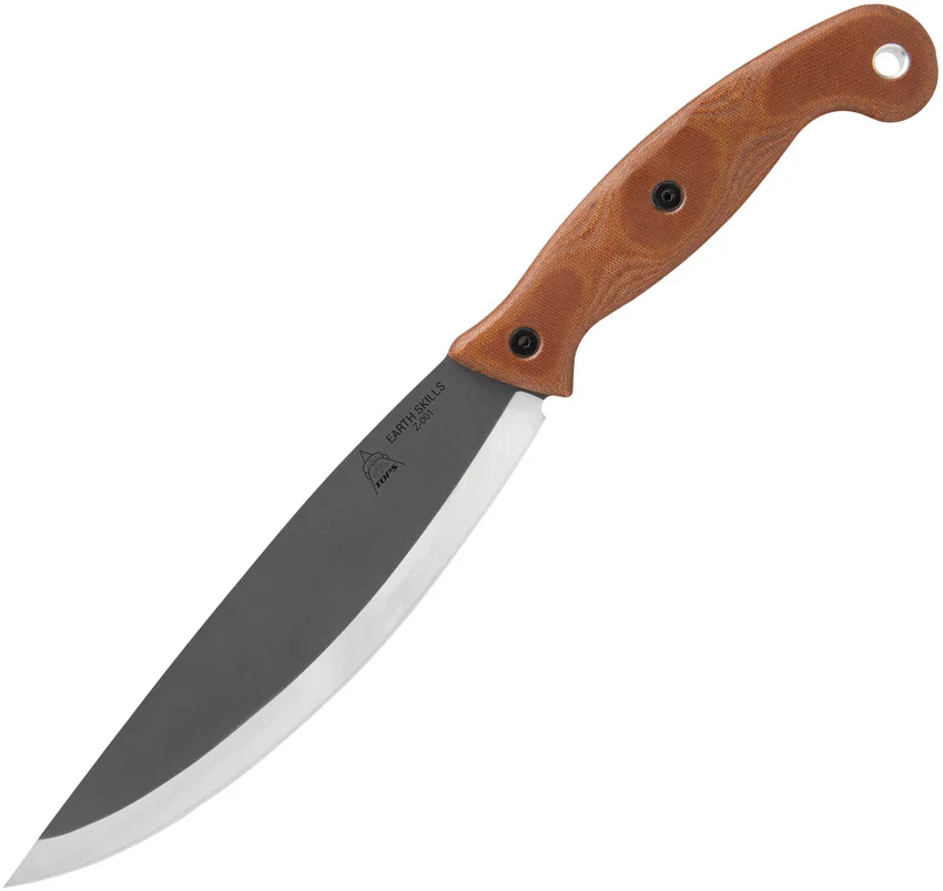 TOPS Knives Earth Skills Knife Fixed Blade (8.5 Scandi) ESK-01