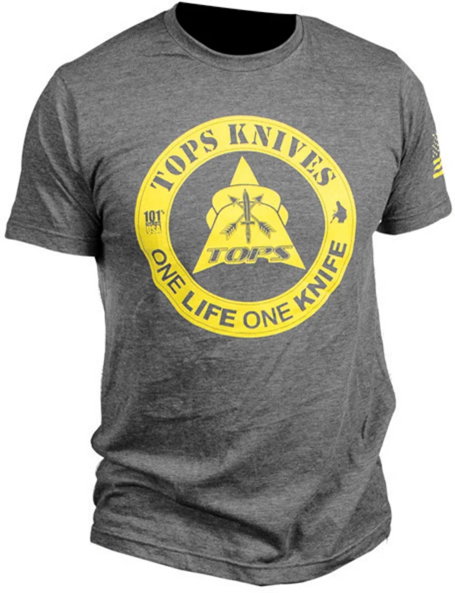 Tops T-Shirt One Life One Knife XXL