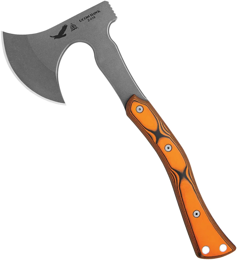 TOPS Ucon Hawk 15.5" Hatchet Orange/Black G-10