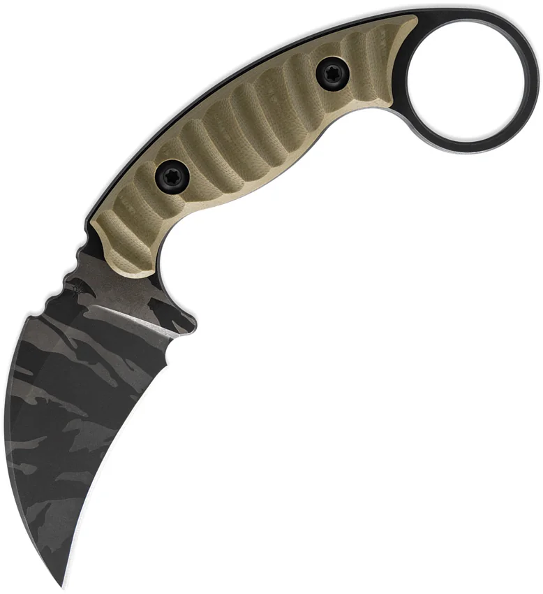 Toor Knives Karsumba R Fixed Blade Knife Tropic Thunder (3" Camo)