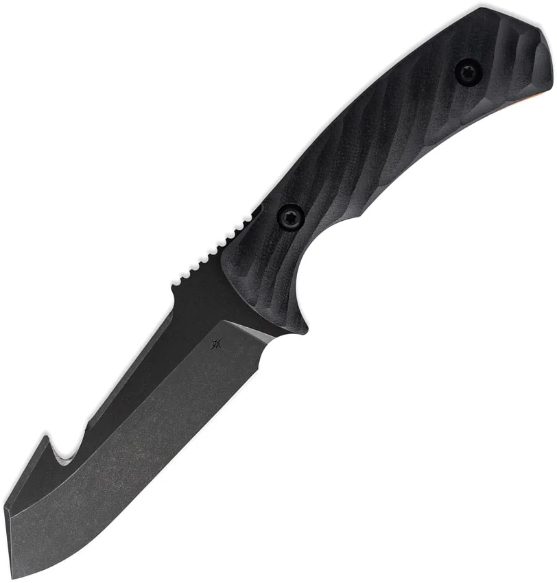 Toor Knives Egress 2.0 Fixed Blade Knife Havoc Black G-10 (4.1" Black)