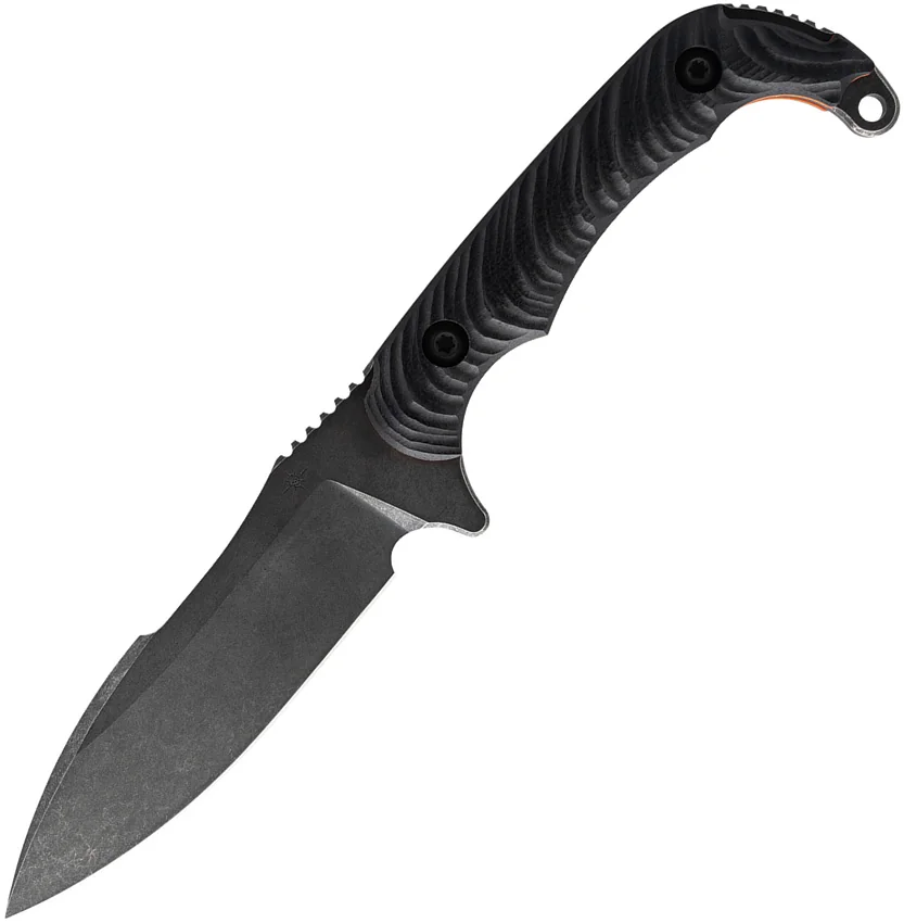 Toor Knives Apnea Fixed Blade Knife Havoc Black G-10 (4.25" KG Gunkote)