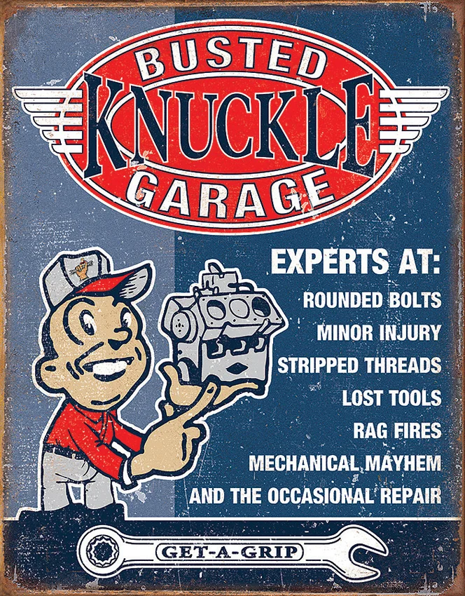 Tin Signs BKG Experts at