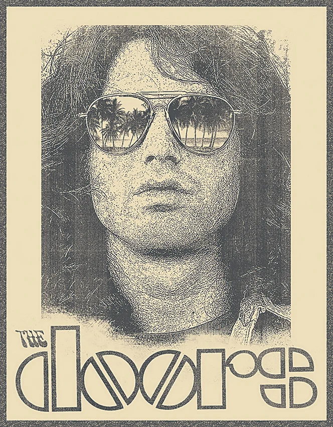 Tin Signs The Doors Shades