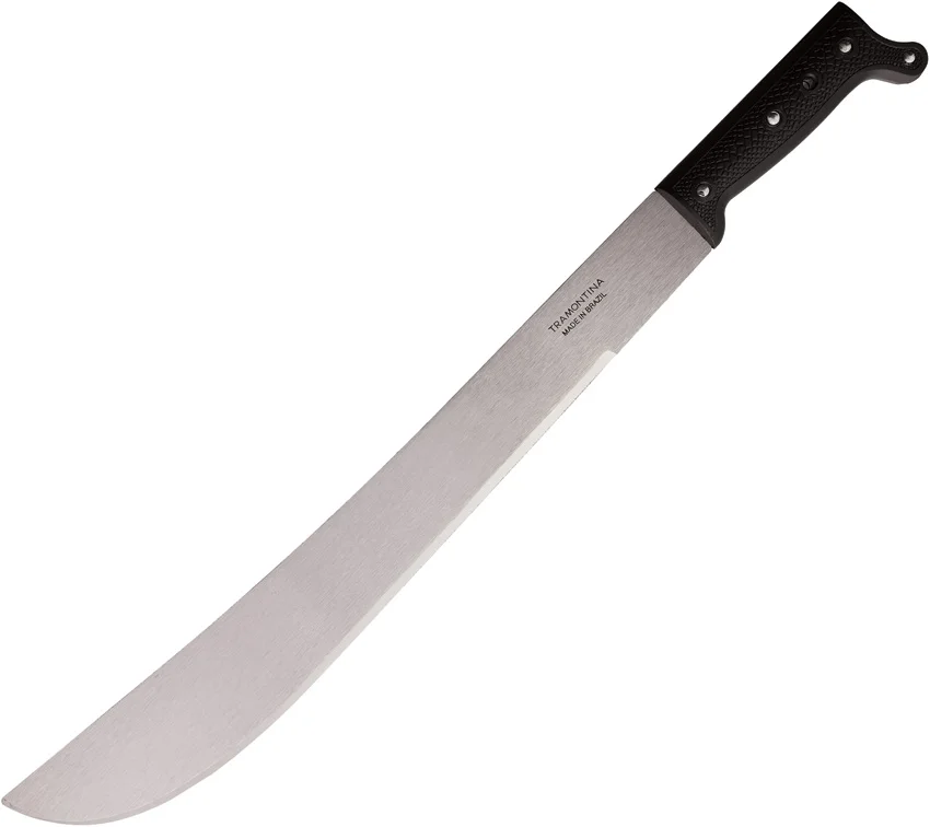 Tramontina Machete Fixed Blade Black(18" Satin)