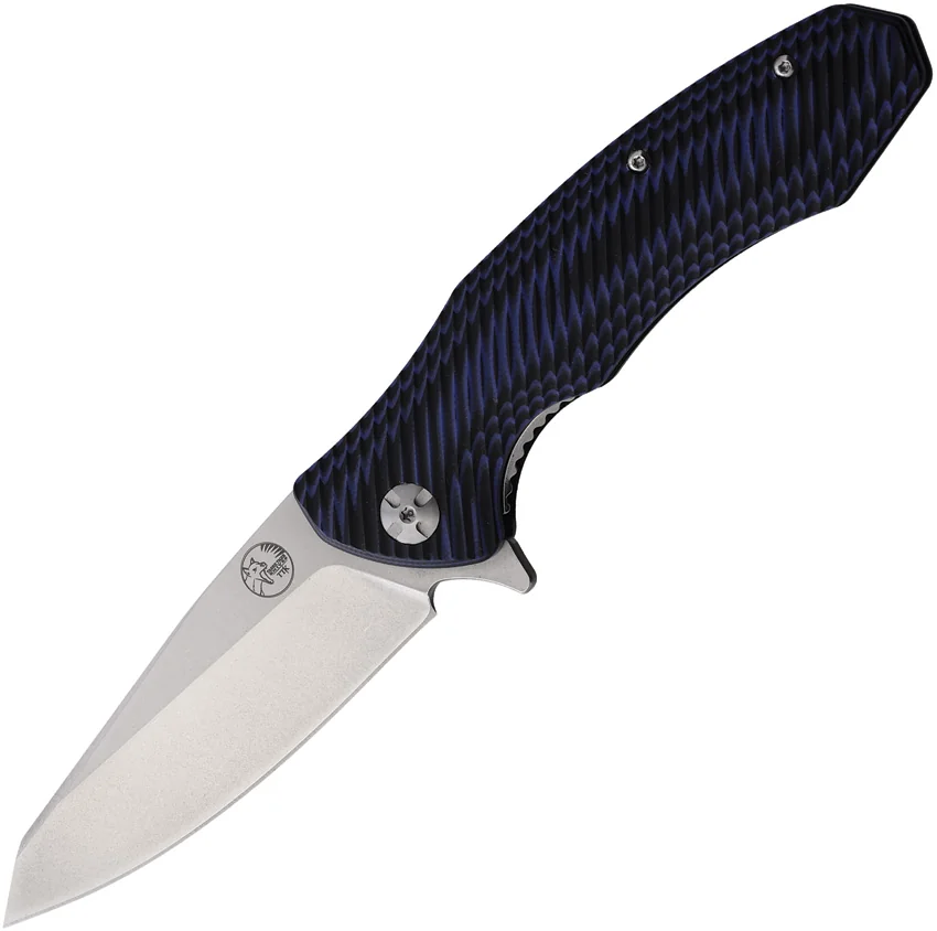 Tassie Tiger Knives FB Linerlock Black/Blue
