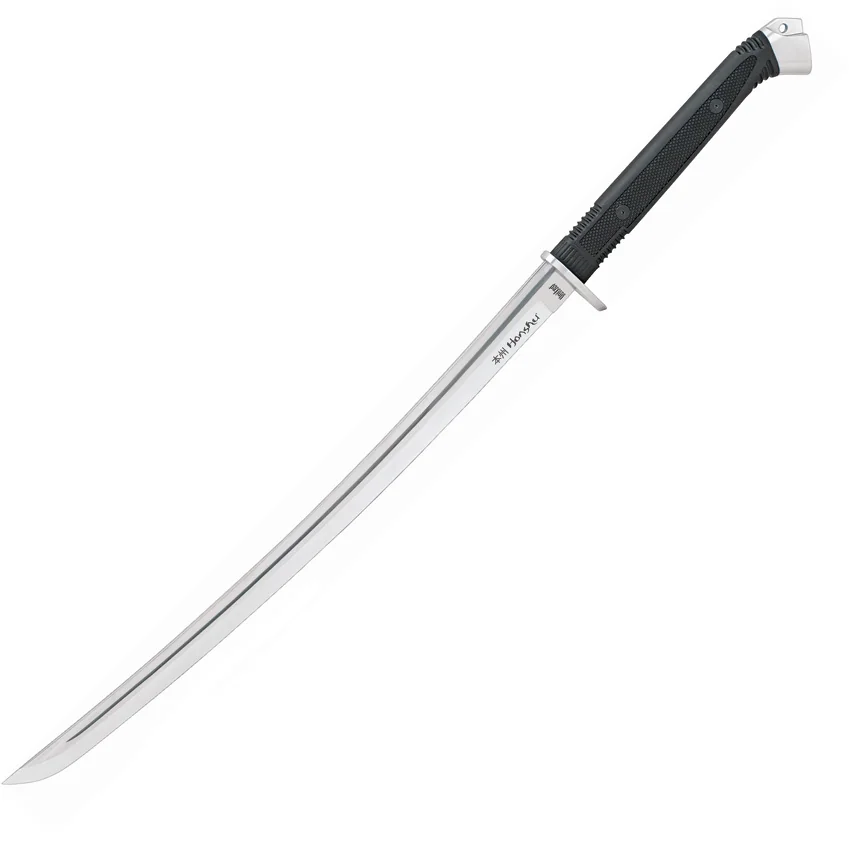 United Cutlery Honshu Boshin Wakizashi Black Sword - Satin Plain