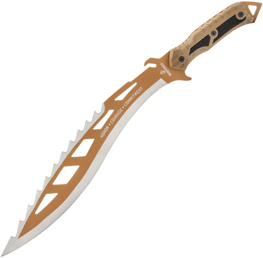 United Cutlery USMC Desert Ops Sawback Kukri