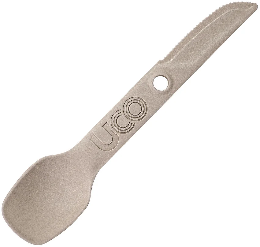UCO Switch Spork Utensil Set - Sand and Gray