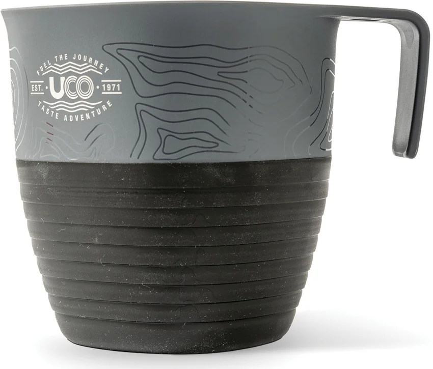 UCO Collapsible Camp Cup Classic Black and Gray