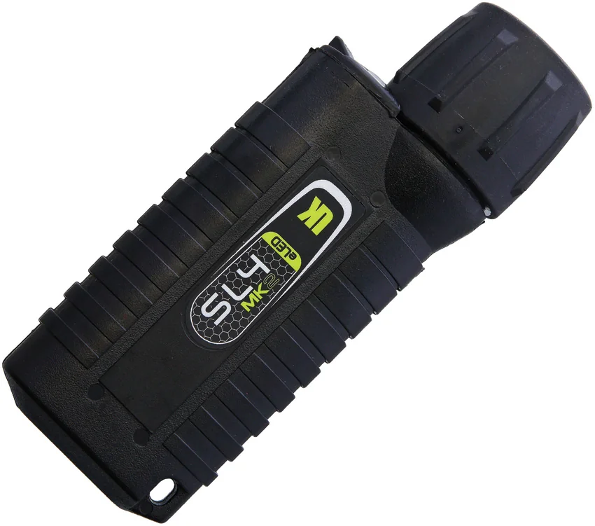 Underwater Kinetics SL4 eLED MK2 Dive Light Flashlight Black Rubber - 600 Lumens