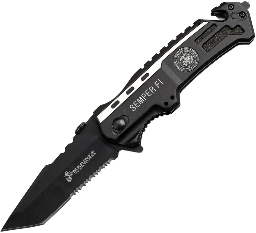 Usmc Marines Rescue Linerlock A/O