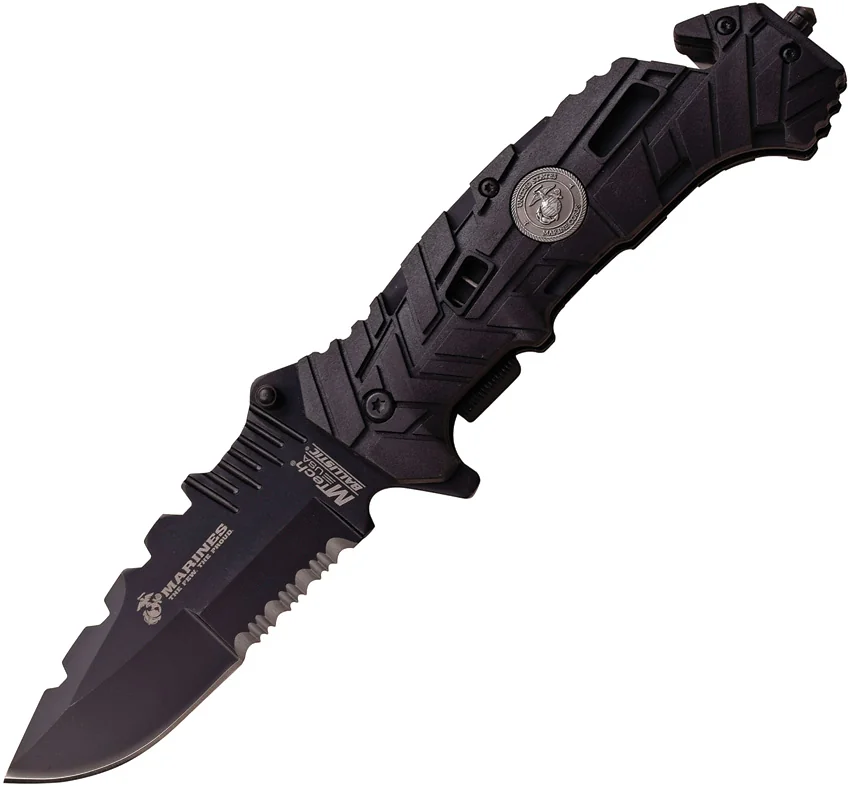 Usmc Linerlock A/O Black