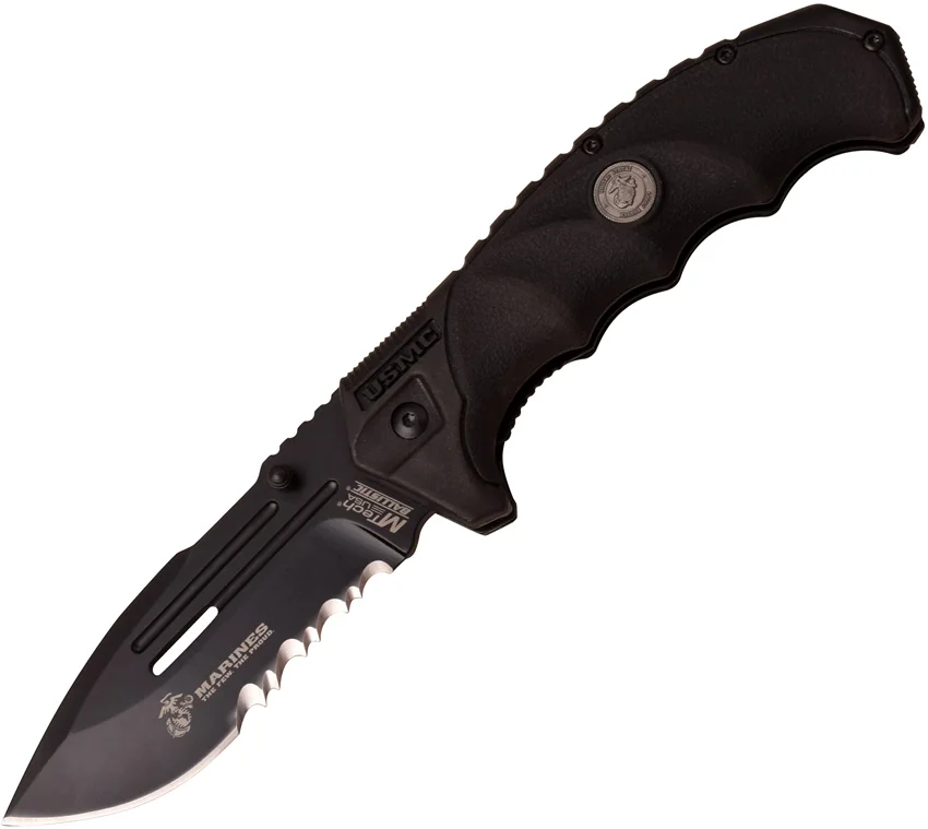 Usmc USMC Linerlock A/O Black