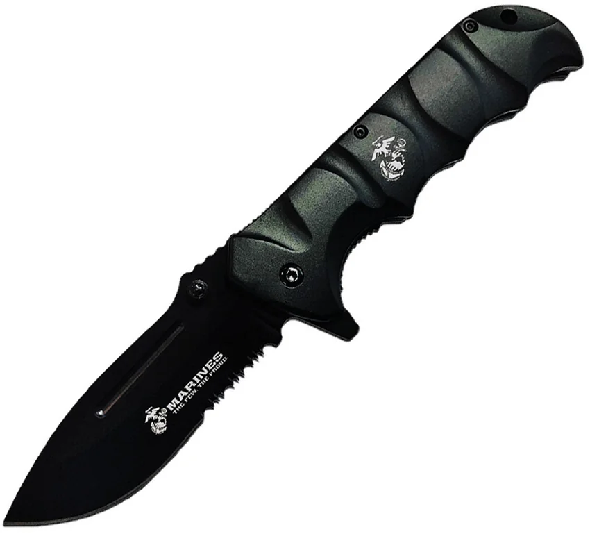 Usmc USMC Linerlock A/O Black