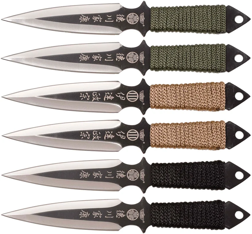 Uzi Throwing Knife Set