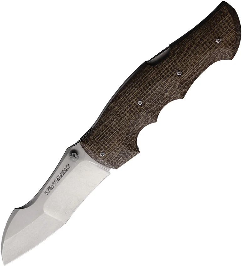 Viper Rhino 1 Lockback Knife Brown Micarta (4.25" Satin)