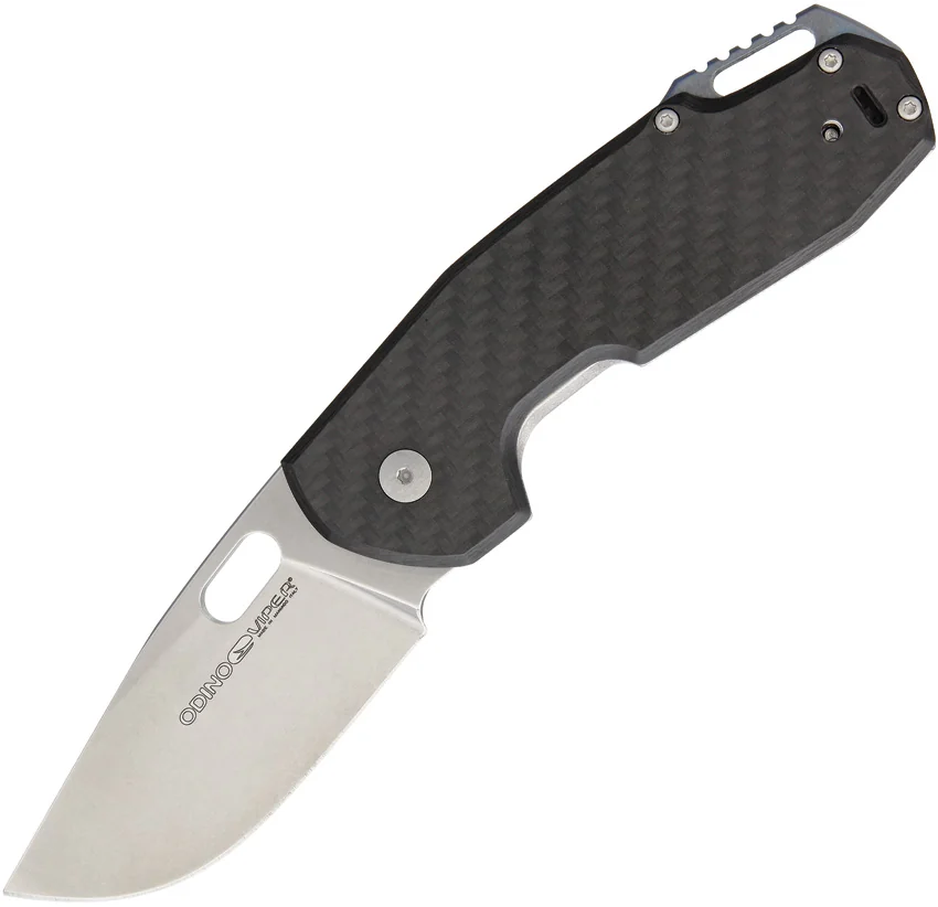 Viper Knives Vox Odino Frame Lock Knife Carbon Fiber (3" Stonewash) V5918FC