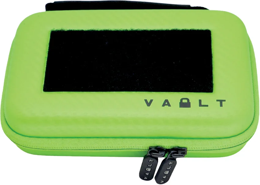Vault Case Co. Nano Knife Case - Green Carbon