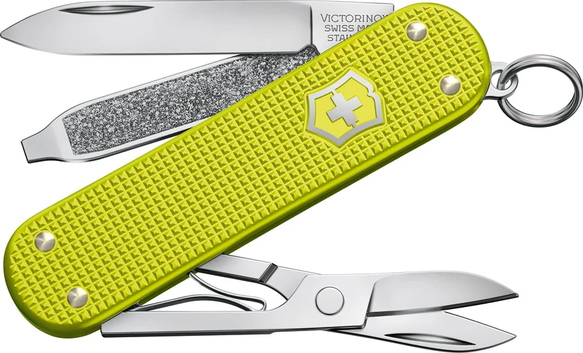 Victorinox Swiss Army Knife Classic SD L.E. Alox Electric Yellow