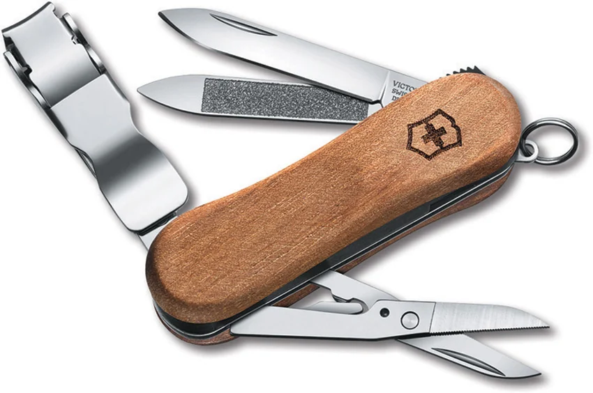 Victorinox Nail Clip Wood 580