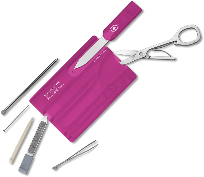 Victorinox Swiss Card Pink