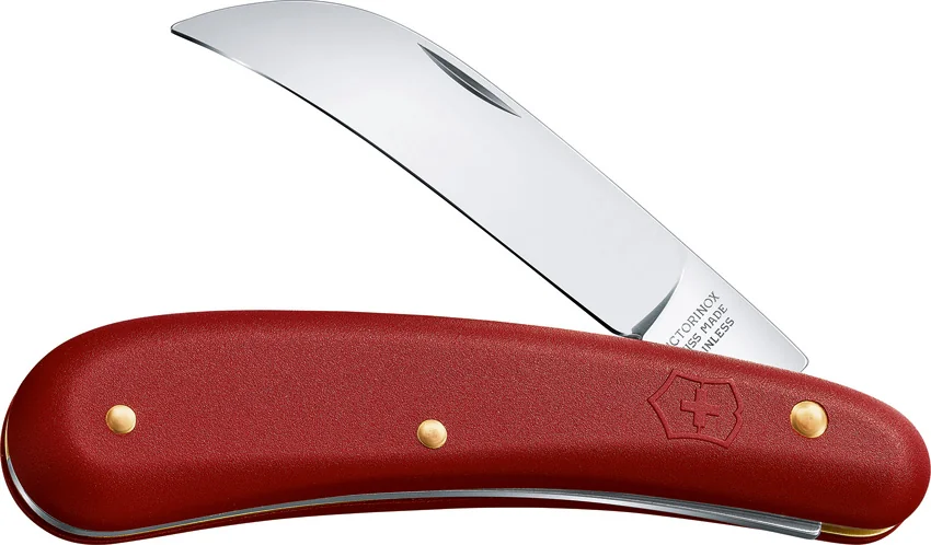 Victorinox Pruning Knife Small Blade Red