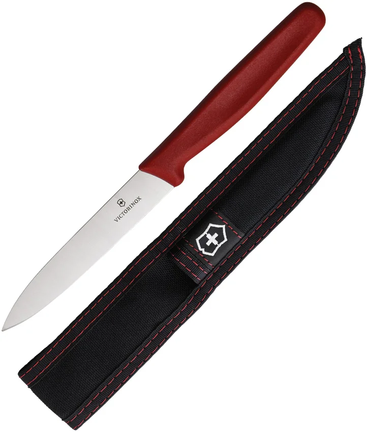 Victorinox Utility Knife Red with Pouch